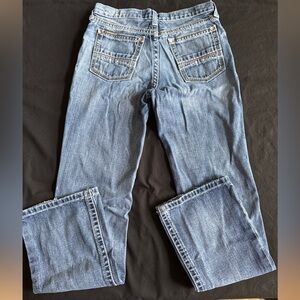 Ariat Boys Straight Leg Blue Jeans